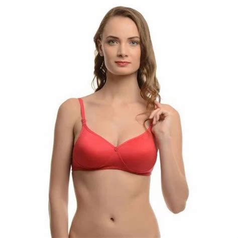 Lycra Cotton Plain Padded Bra Size 28 To 40 Inch At Rs 112piece In