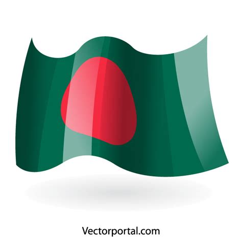 Bangladesh national flag clip art