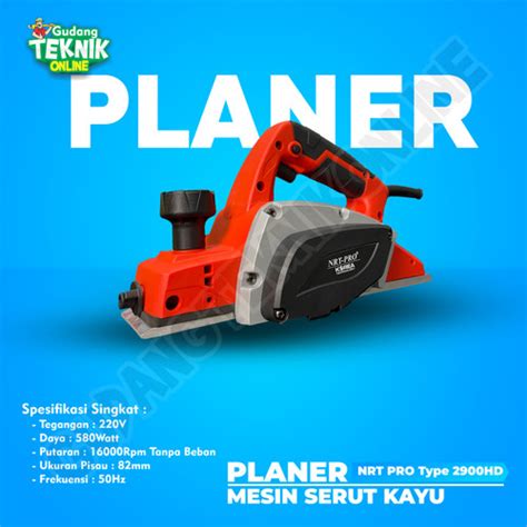 Jual Mesin Planer Nrt Pro Hd Mesin Ketam Sugu Pasah Nrt Hd