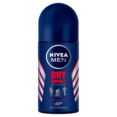 Nivea NIVEA MEN Dry Impact Plus 48 H Anti Perspirant Roll On 50ml