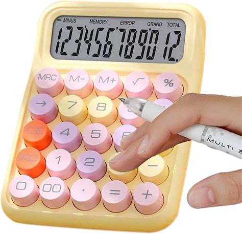 Calculatrice De Bureau Extra Large Avec Cran Lcd Chiffres Avec