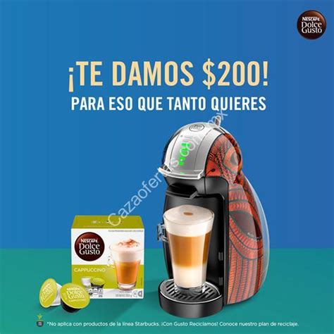 Código Nescafé Dolce Gusto de 200 de descuento en compras de 600 o