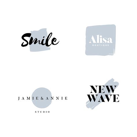 Collection Of Logos And Branding Premium Vector Rawpixel