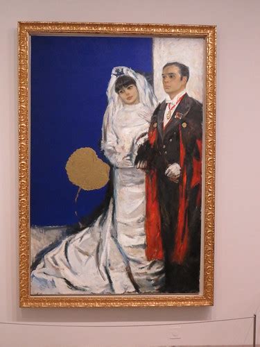 Portrait De Mariage D Yves Klein Et De Rotraut Par Christo Flickr