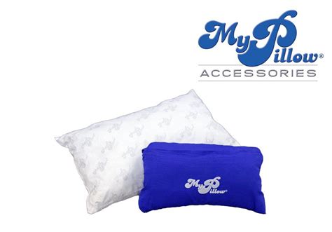 Mypillow Roll N Go Travel Pillow Rolls Into Its Own Pillow Case