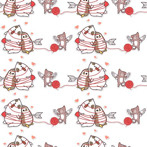 Cat Cartoon Seamless Pattern 12174214 Png