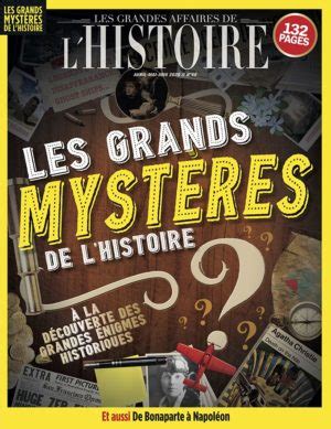 Les Grands Myst Res De L Histoire Monmag