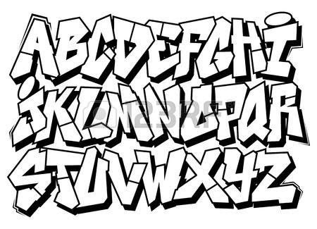 Resultado De Imagen Para Abecedario Graffiti Grafos Arte Con Letras