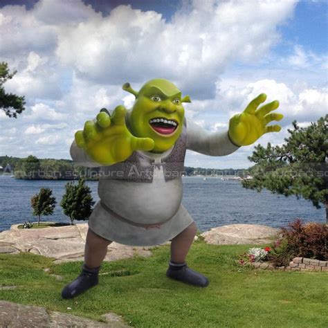 Life Size Shrek Statue