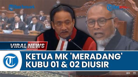 Sidang Memanas Ketua Mk Suhartoyo Usir Kuasa Hukum Dan Yang