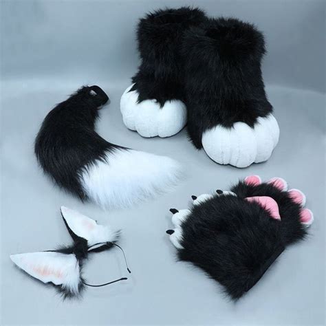 Pin By ⭐⚡🦕 R On Accesorios Fursuit Fursuit Paws Furry Costume