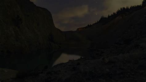 Download wallpaper 1920x1080 mountains, lake, starry sky, night full hd ...