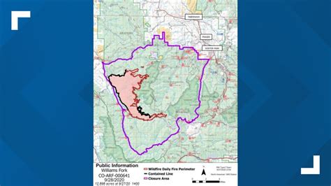 Williams Fork Fire Burning In Grand County Grows