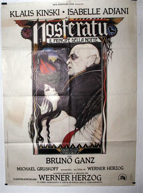 Nosferatu El Vampiro De La Noche Movie Poster Nosferatu Phantom