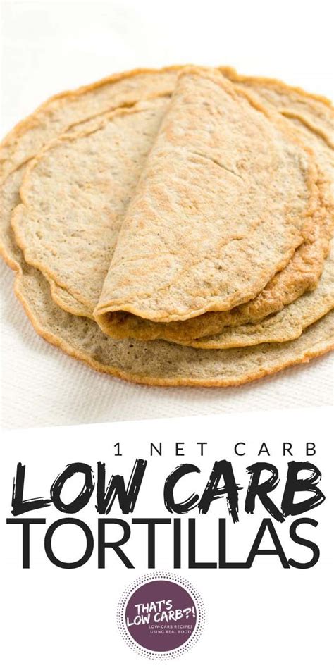 Low Carb Tortillas Recipe | Keto Low Carb Recipes by ThatsLowCarb?!