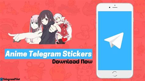 An Anime Style Sticker With The Text Anime Telegraph Stickers On It