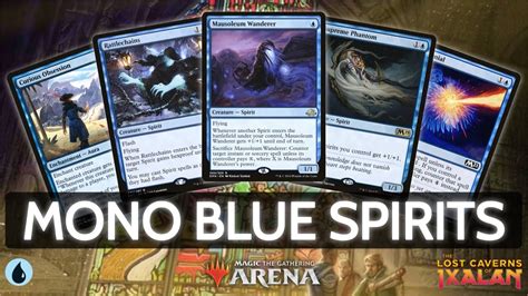 Mono Blue Spirits 60 Win Rate MTG Arena Explorer BO3 The