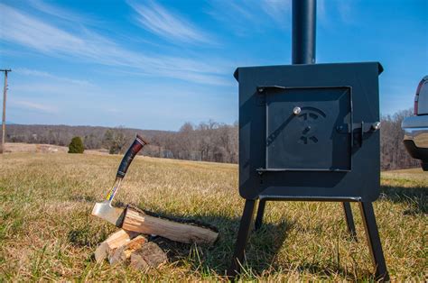 Grizzly Portable Camping Wood Stove by England's Stove Works - Model ...