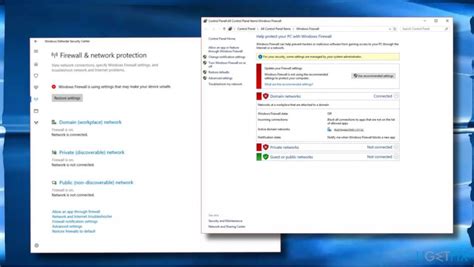 How To Fix Windows Firewall Settings Make Your Device Unsafe” Error