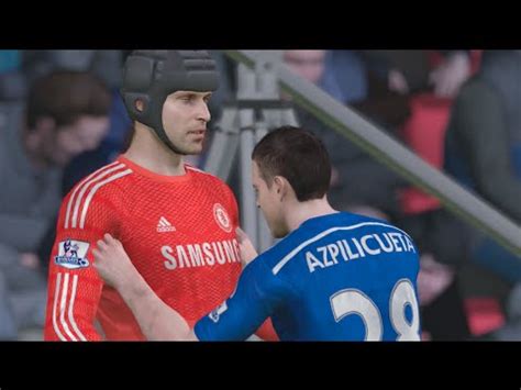 FIFA 15 Demo Gameplay Xbox One Chelsea Vs FC Barcelona Snow