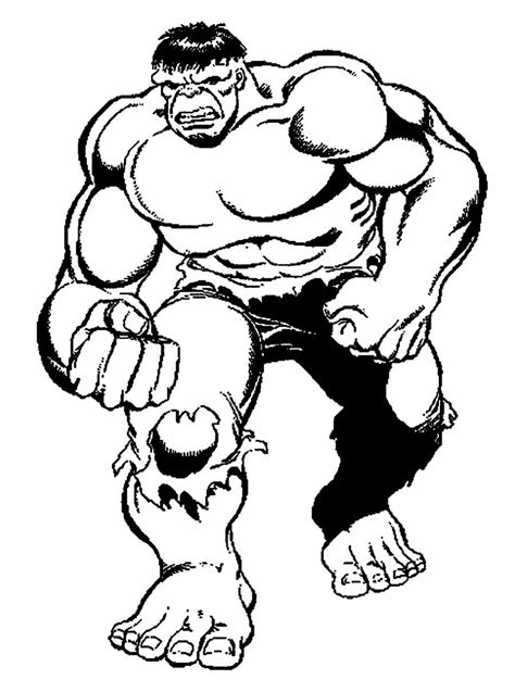 Desenhos Para Pintar E Colorir Hulk Imprimir Desenho 011 Images And