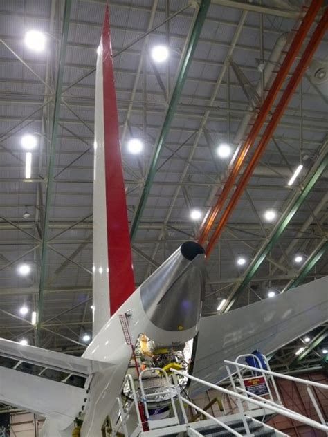 Boeing Final Assembly Line Everett Washington Usa