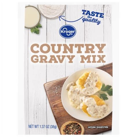 Kroger® Country Gravy Mix, 1.37 oz - Kroger