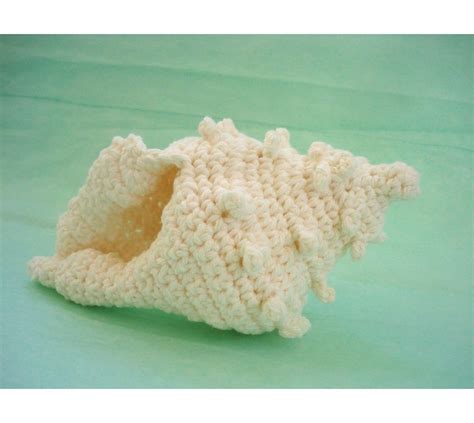 Conch Sea Shell Crochet Ornament Amigurumi Crochet Fish Free Crochet