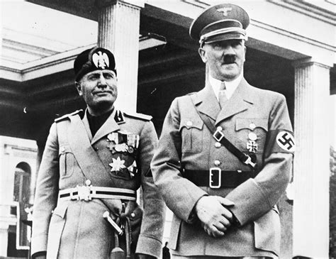 Benito Mussolini And Adolf Hitler Espn