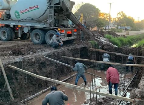 Sáenz Peña el Municipio avanza con la construcción de nuevas