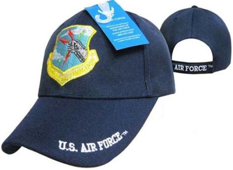 Us Air Force Strategic Air Command Blue Usaf Embroidered Ball Cap Hat Licensed Ebay