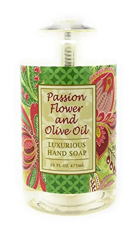 Greenwich Bay 16 Oz Luxurious Hand Soap Passion Flower And Olive Oil