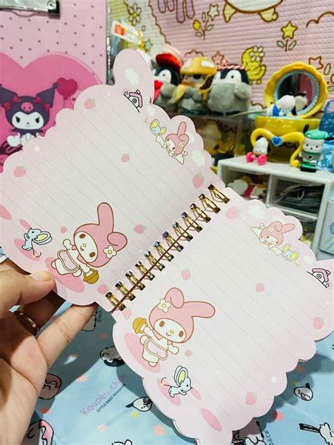 Sanrio My Melody Shaped Notebooks On Carousell