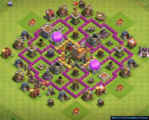 10 Best TH7 Farming Base Links 2022 (Loot Protection) - Best COC Maps