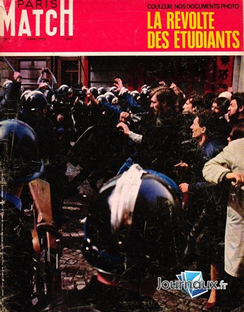 Journaux Fr Paris Match Du 18 Mai 1968 SPECIAL MAI 68