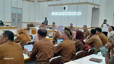 Pemkab Ppu Evaluasi Realisasi Pembangunan Bahas Solusi Bersama Prokal