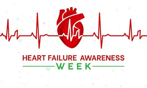 Premium Vector Heart Failure Awareness Week Observed Every Year Of