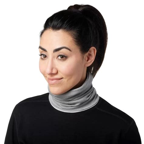 Smartwool Thermal Merino Reversible Pattern Neck Gaiter Unisex Περιλαίμιο Γκρι