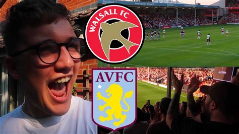 Villa Smash Walsall And Fans Are Back Walsall 0 4 Aston Villa 21