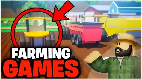 The Best Farming Games You Must Play On Roblox In 2021 Youtube