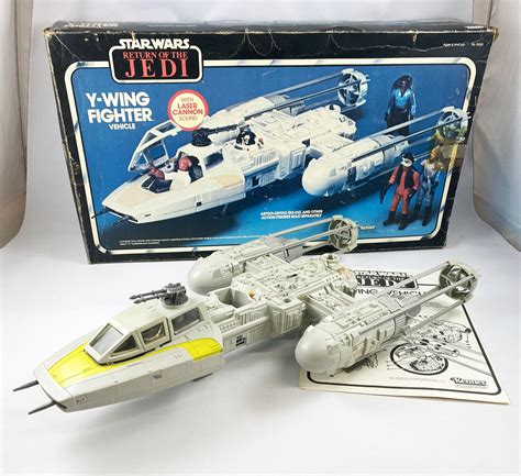 Star Wars ROTJ 1984 - Kenner - Y-Wing Fighter (loose with box)