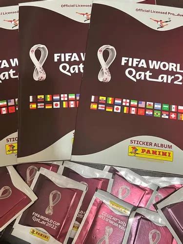 Lbum Panini Qatar Sobres De Estampas Oficiales En