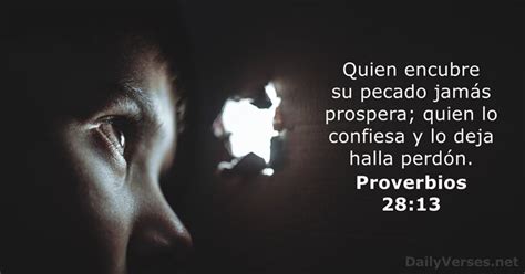 Proverbios 2813 Versículo De La Biblia