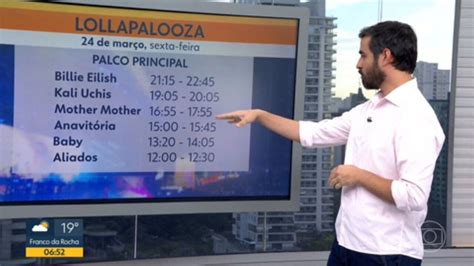 V Deo Lollapalooza Divulga Hor Rios Dos Shows Da Edi O Bom Dia