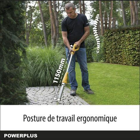 Powerplus Désherbeur Électrique POWXG6601 Extracteur de Mauvaises