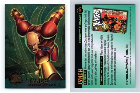 Synch 37 X Men Chromium 1995 Fleer Ultra Trading Card