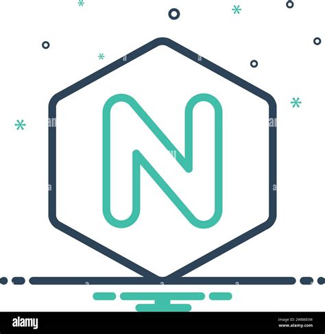 Icon For Nginxlogo Stock Vector Image And Art Alamy