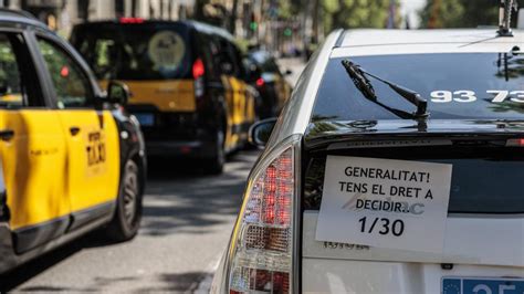 Los Taxistas Y La Presidenta De Tmb En Contra Del Borrador De La Nueva