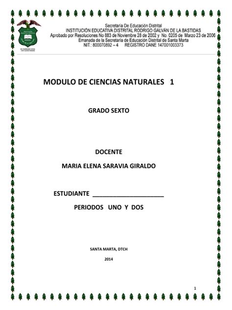 PDF Modulo De Ciencias Naturales 2 Estudiante DOKUMEN TIPS