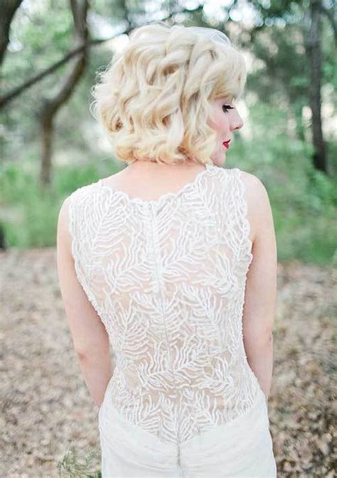 Wedding Hairstyle For Short Hair 14 Easyday